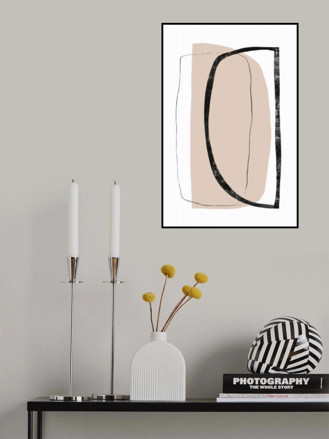 Abstractions No 9 Poster och Canvastavla