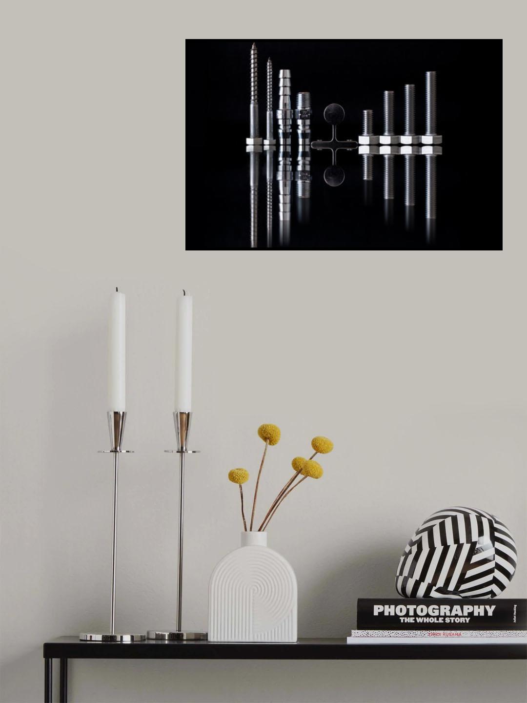 metal city Poster och Canvastavla