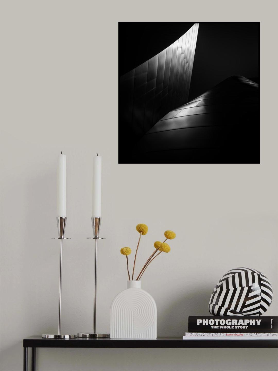 Walt Disney Concert Hall - study VII Poster och Canvastavla