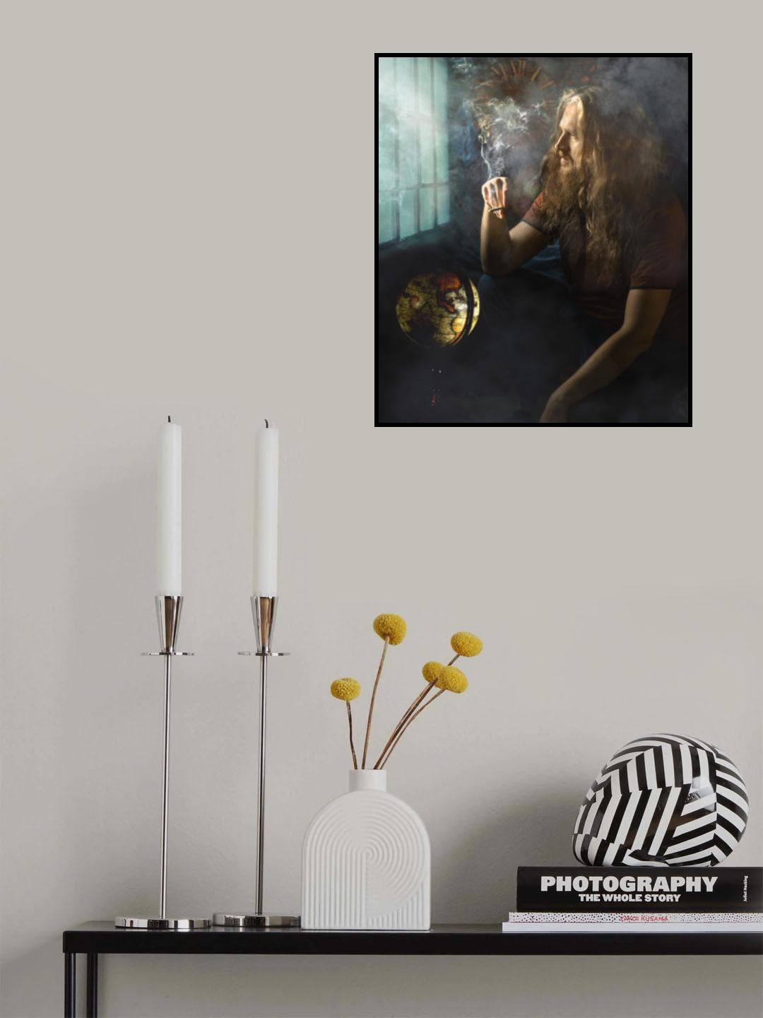 Rozmyślania podróżnika Poster och Canvastavla
