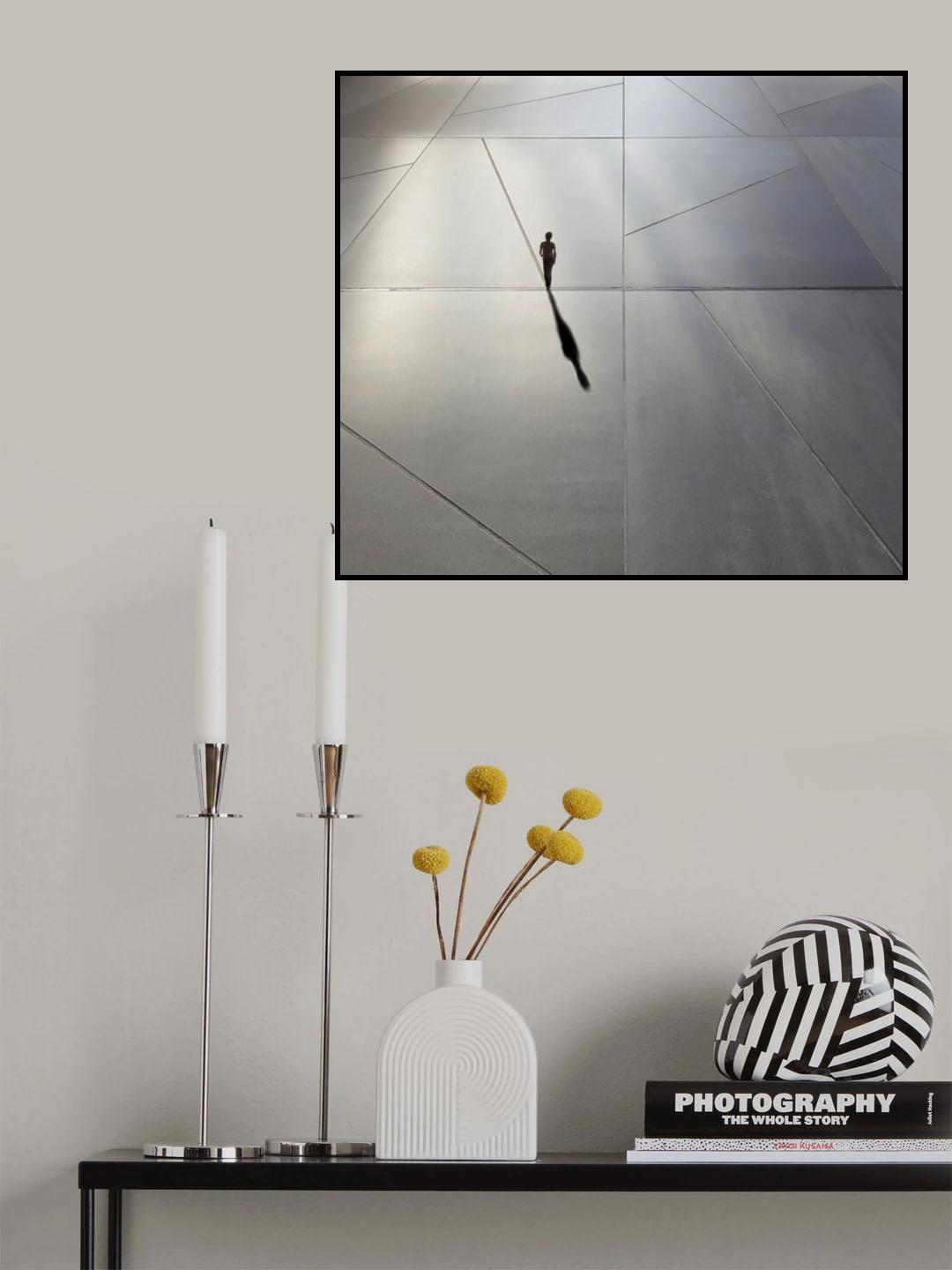 And now I'll follow the line....! Poster och Canvastavla