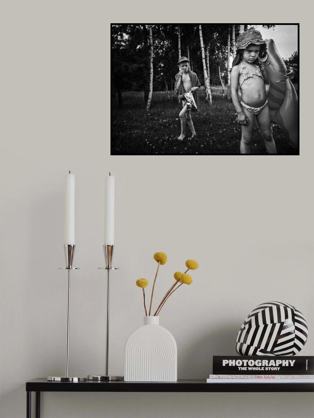 summertime scene Poster och Canvastavla