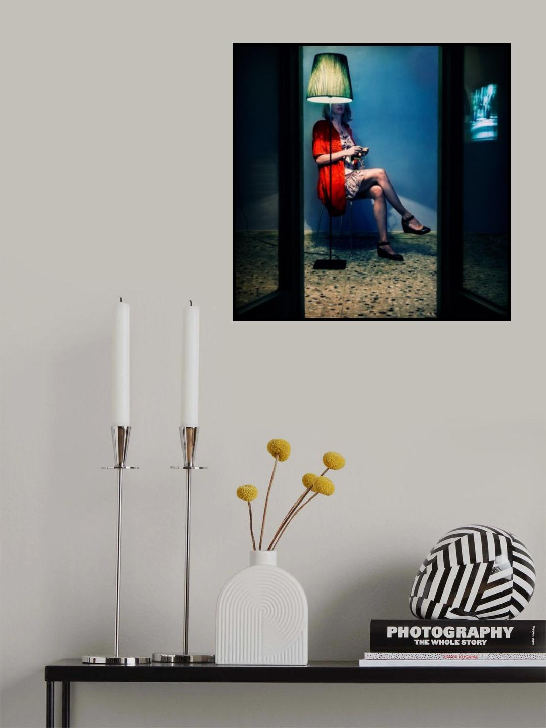 Blue room Poster och Canvastavla