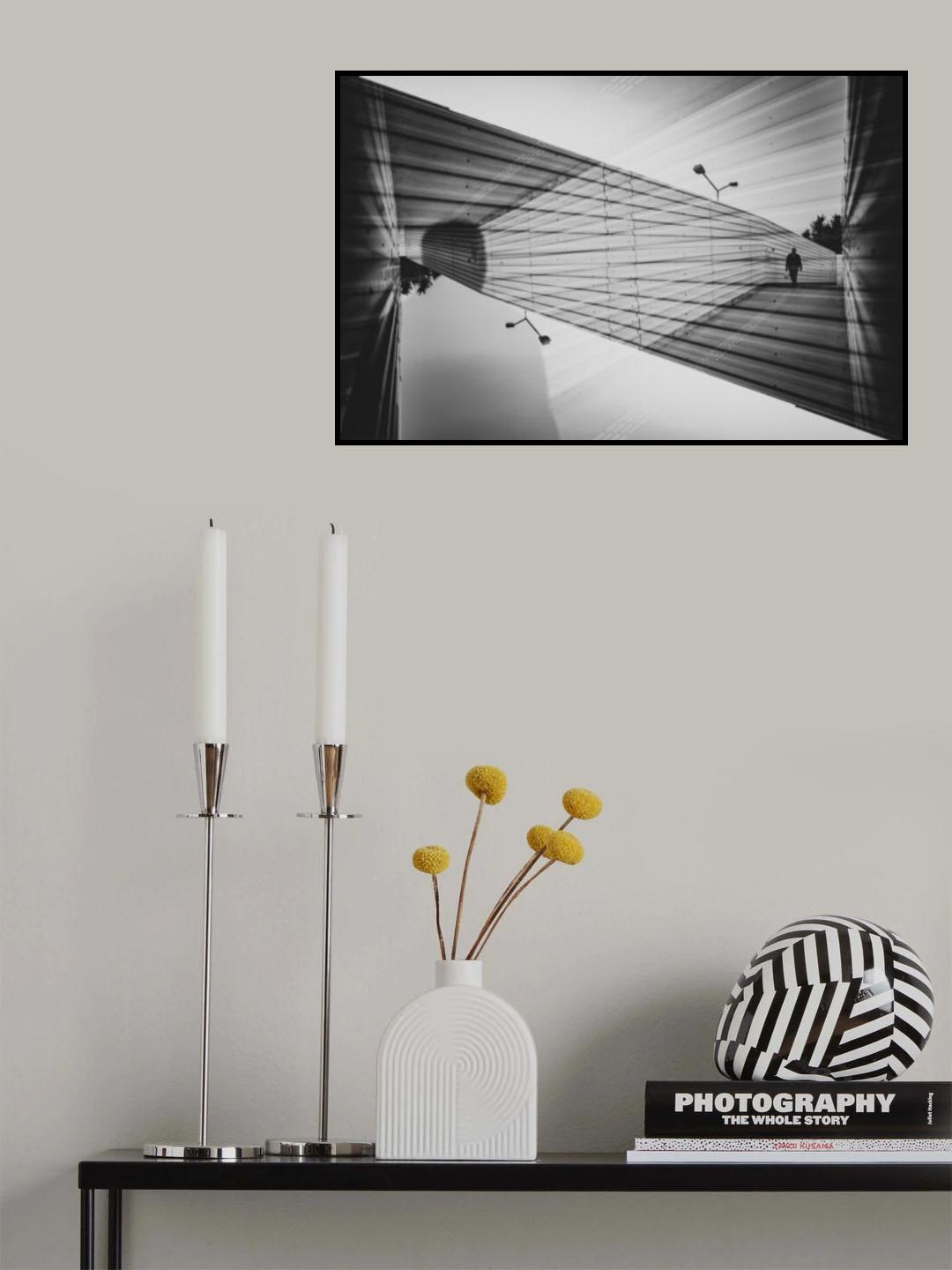 double exposure Poster och Canvastavla