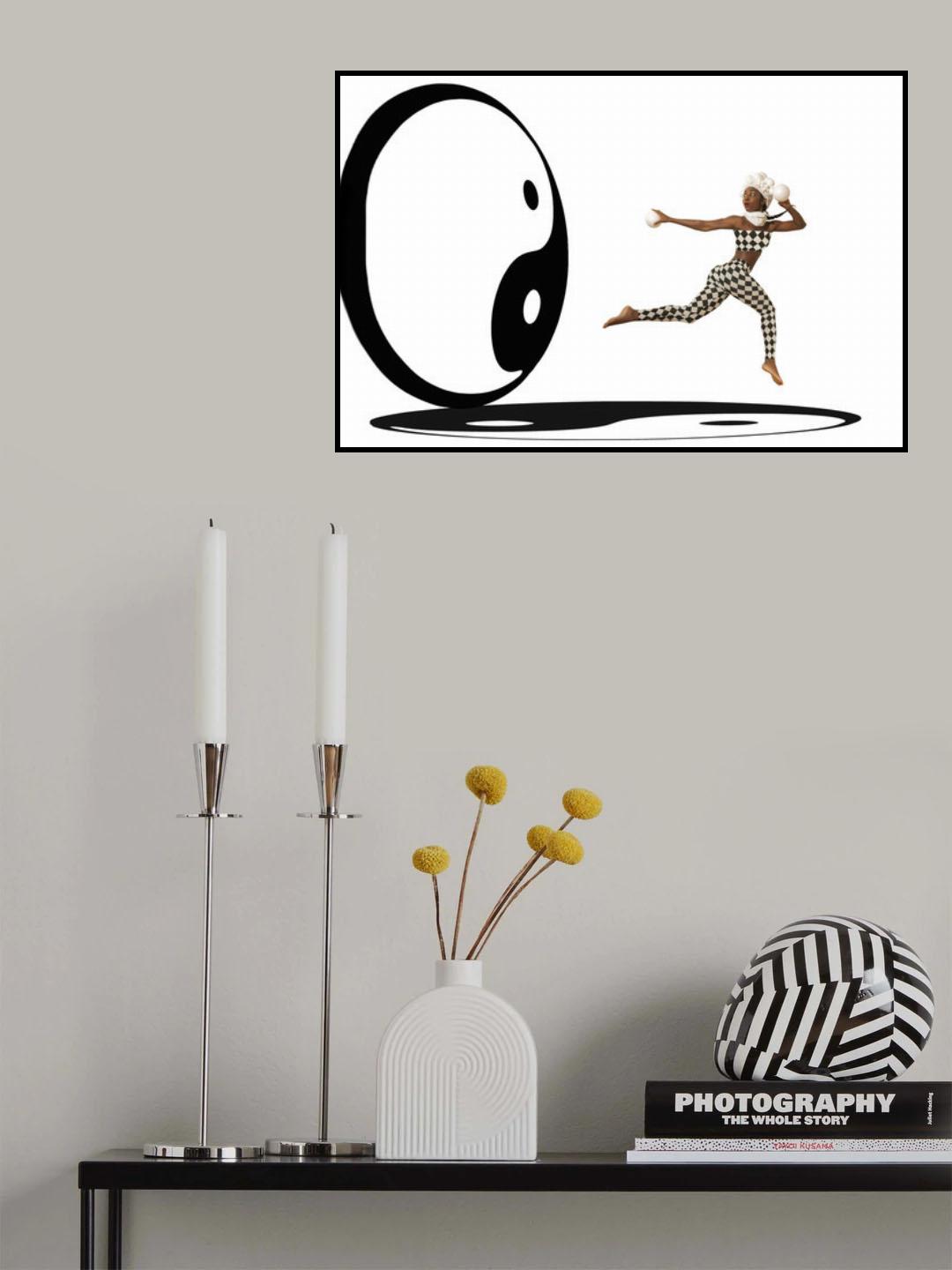 Yin and Yang II Poster och Canvastavla