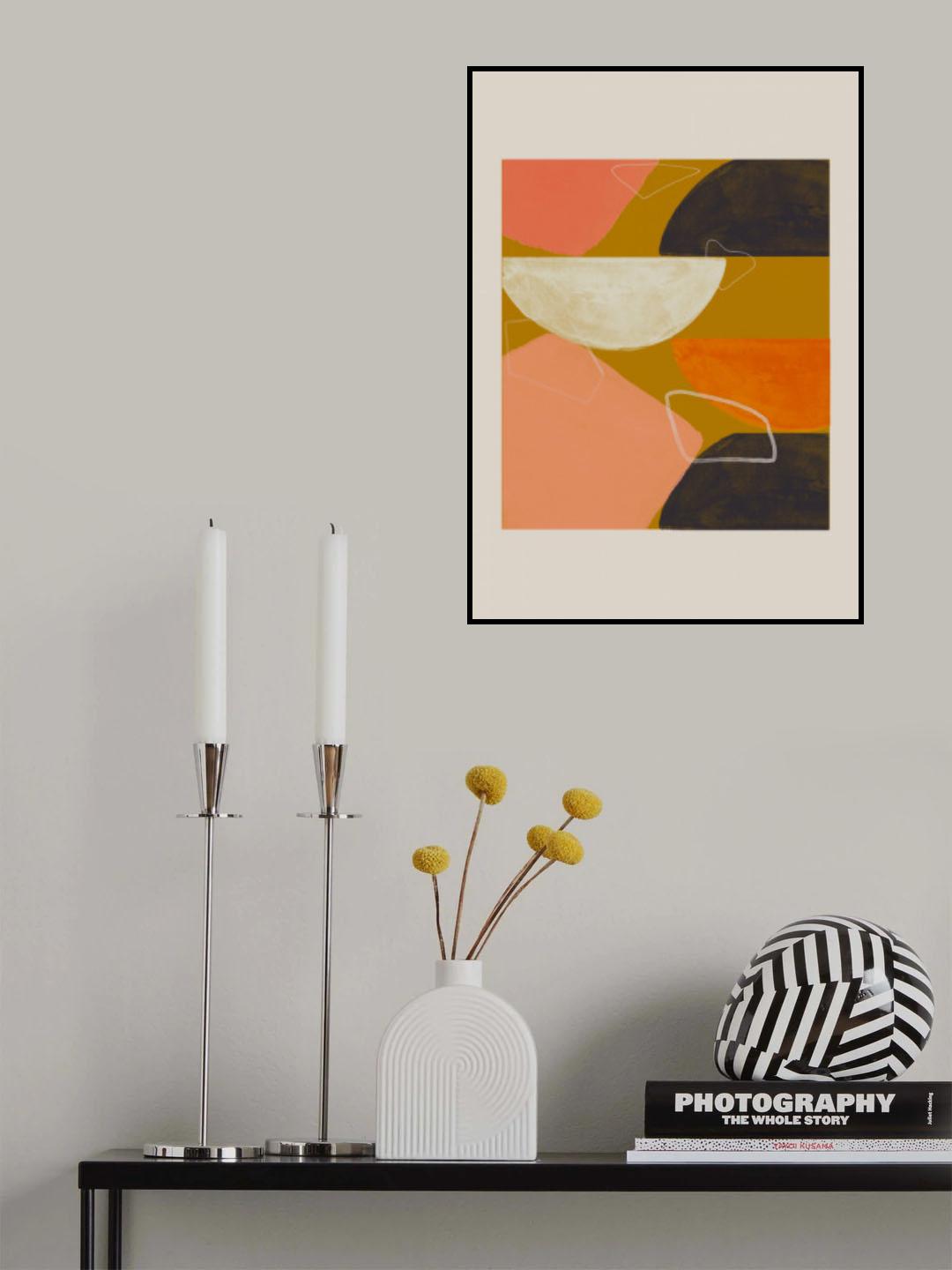 Abstract Composition Poster och Canvastavla