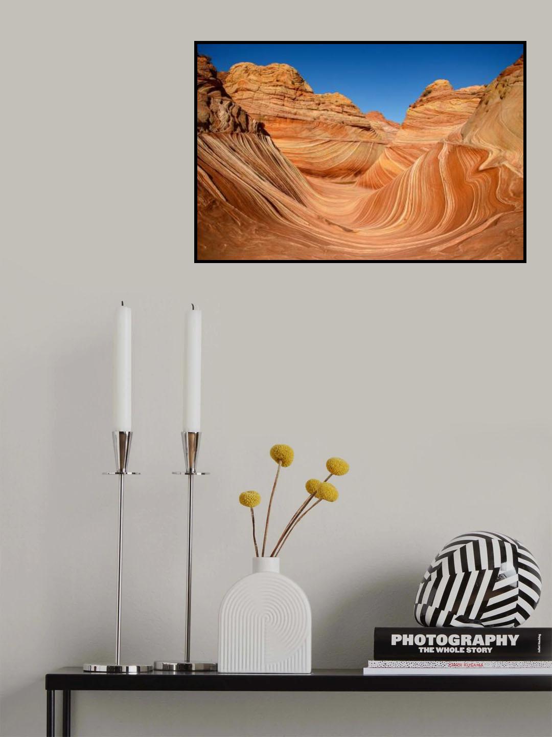 The Wave - Coyote Buttes North Poster och Canvastavla