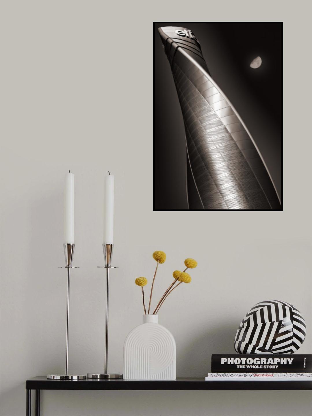 Behold the moon Poster och Canvastavla