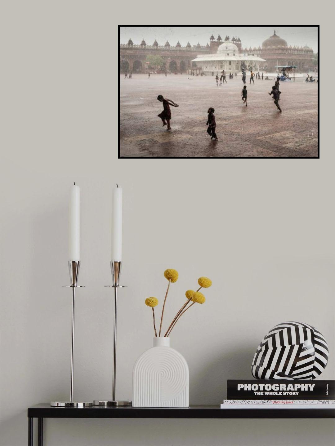 Dancing under the rain Poster och Canvastavla