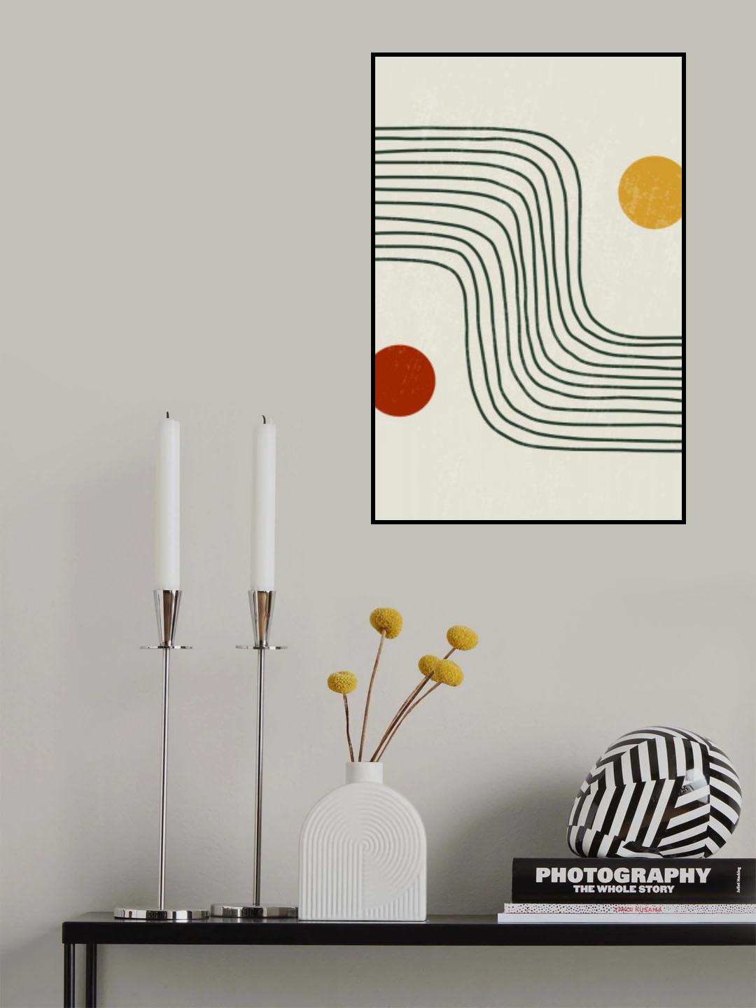 Minimal Shapes #6 Poster och Canvastavla