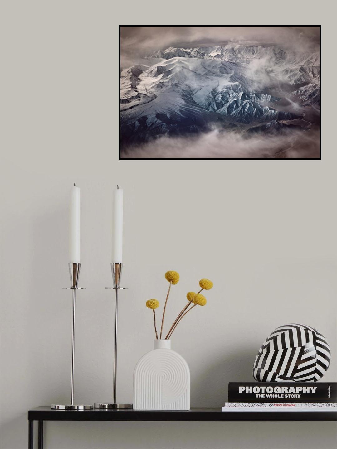 The Tibetan Plateau Poster och Canvastavla