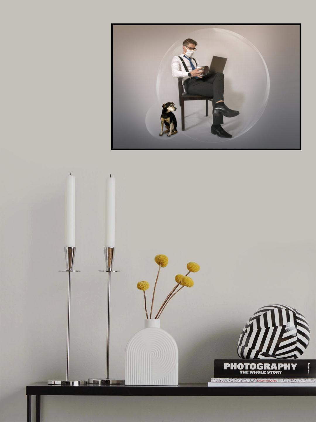Living in a bubble III Poster och Canvastavla