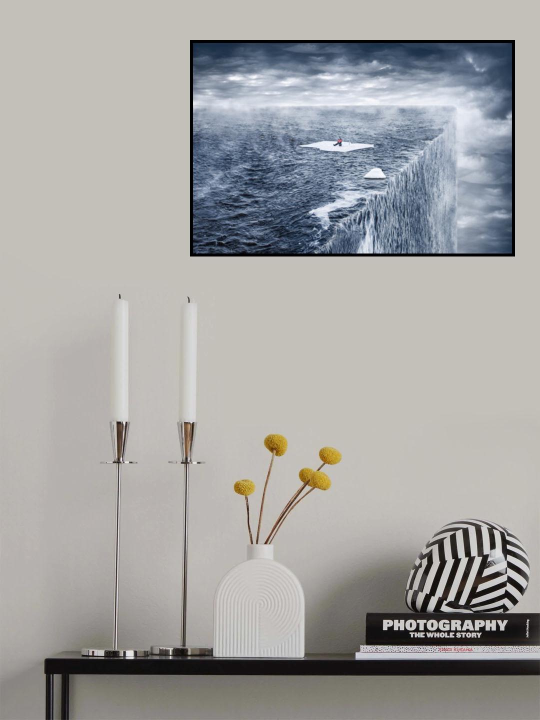 Ice Fishing Poster och Canvastavla