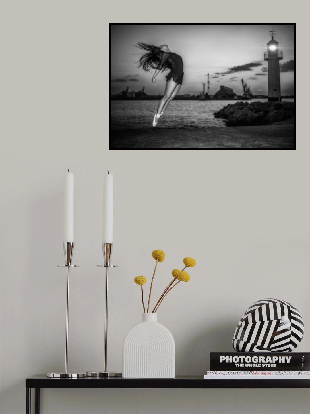 Ballerina performance II Poster och Canvastavla