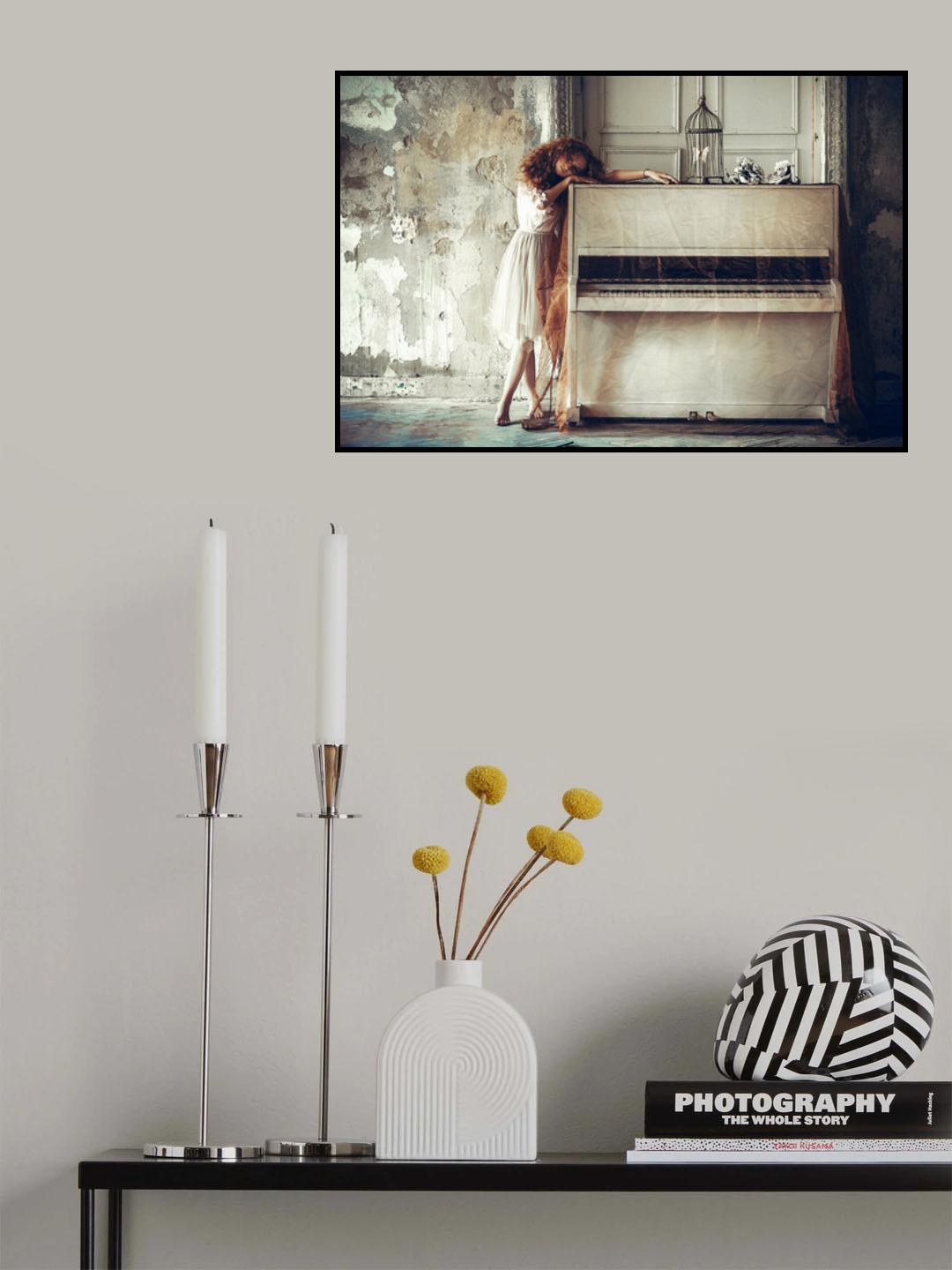 It is both a blessing And a curse To feel everything So very deeply... Poster och Canvastavla