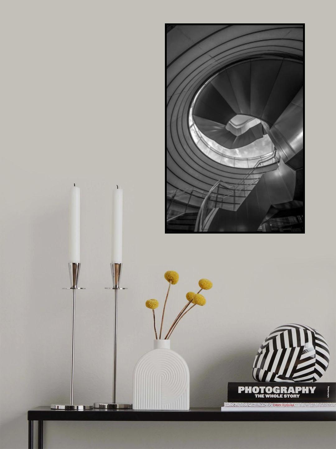 Stairecase Poster och Canvastavla