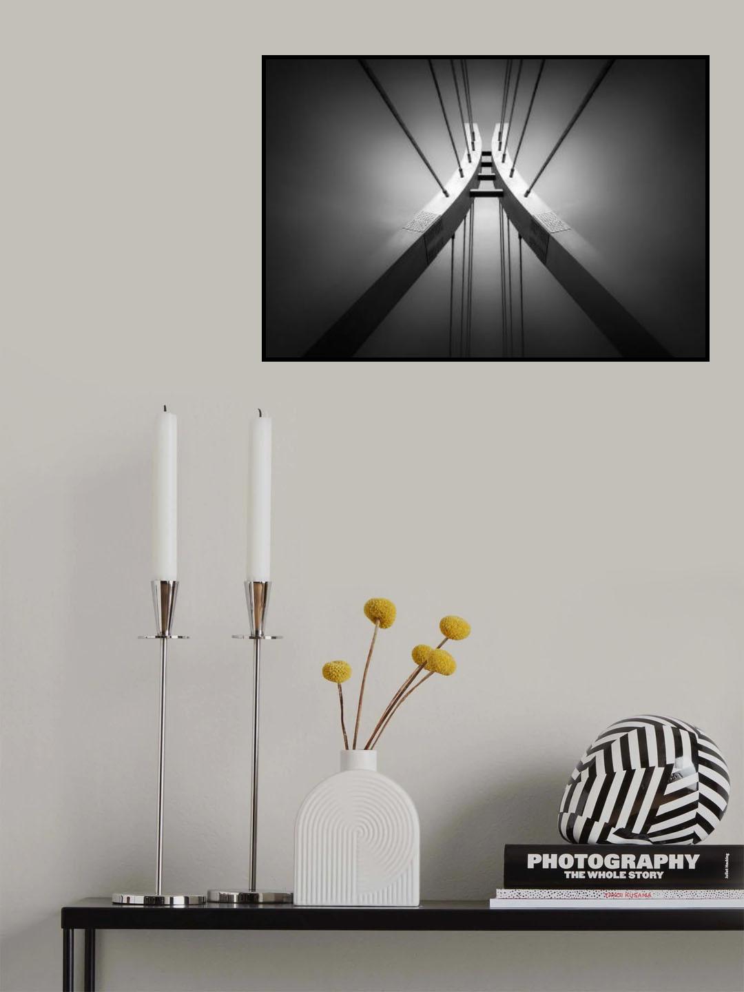 Powerful standing Poster och Canvastavla