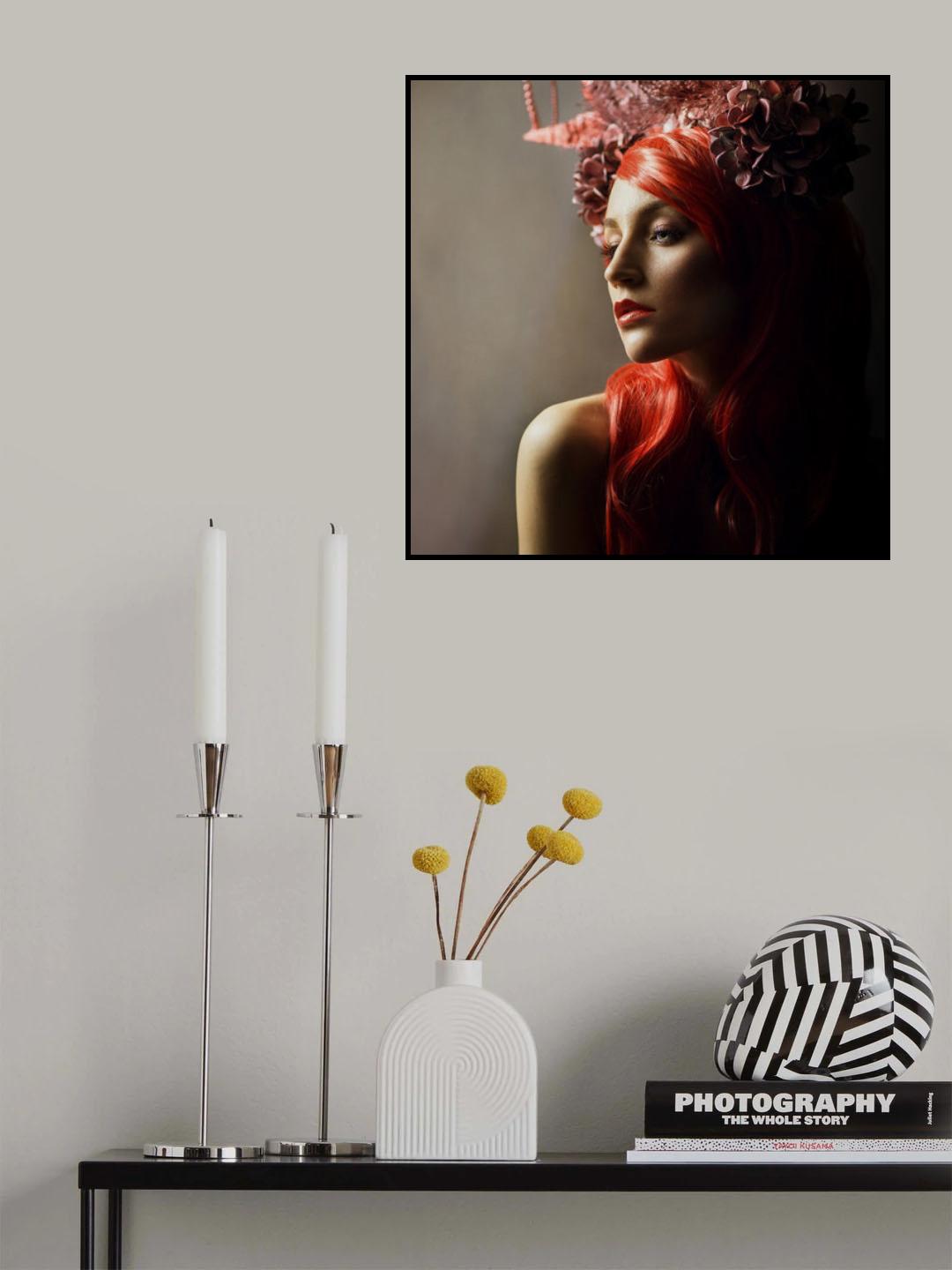 Thoughtful Poster och Canvastavla