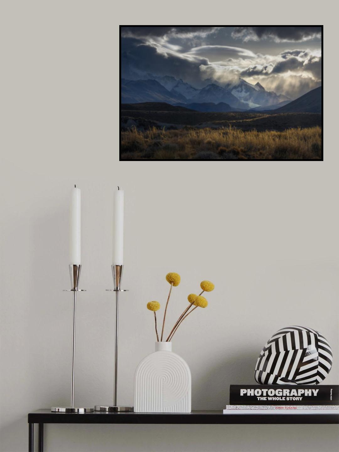Andes' Fall Poster och Canvastavla