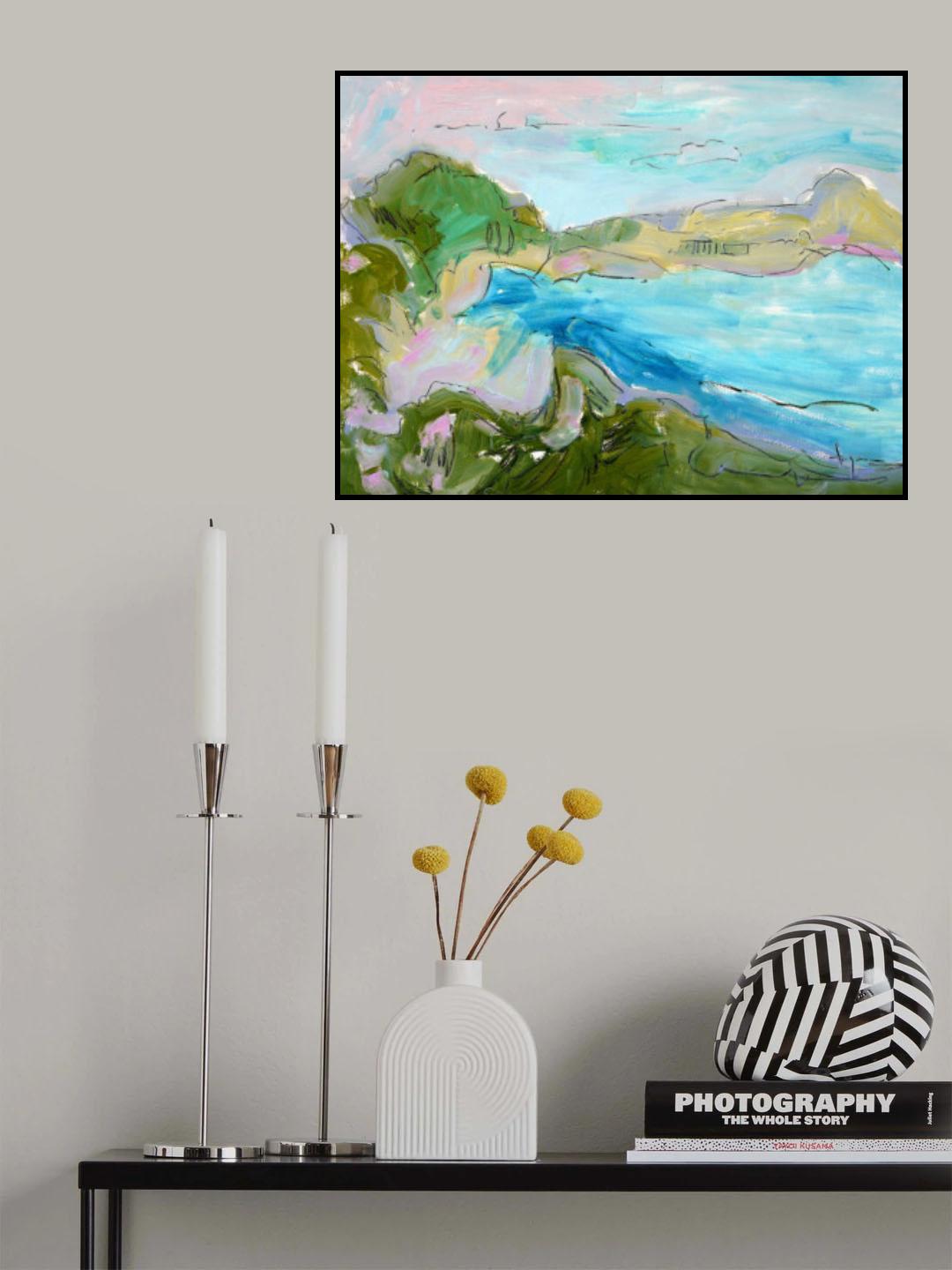 Df826landing Strip Poster och Canvastavla