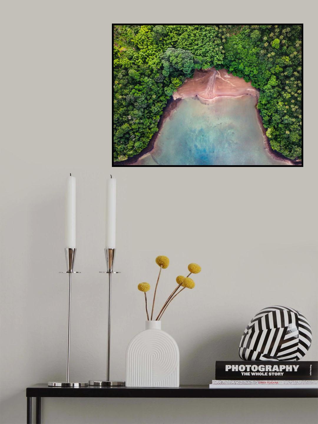 Soulou Beach Poster och Canvastavla