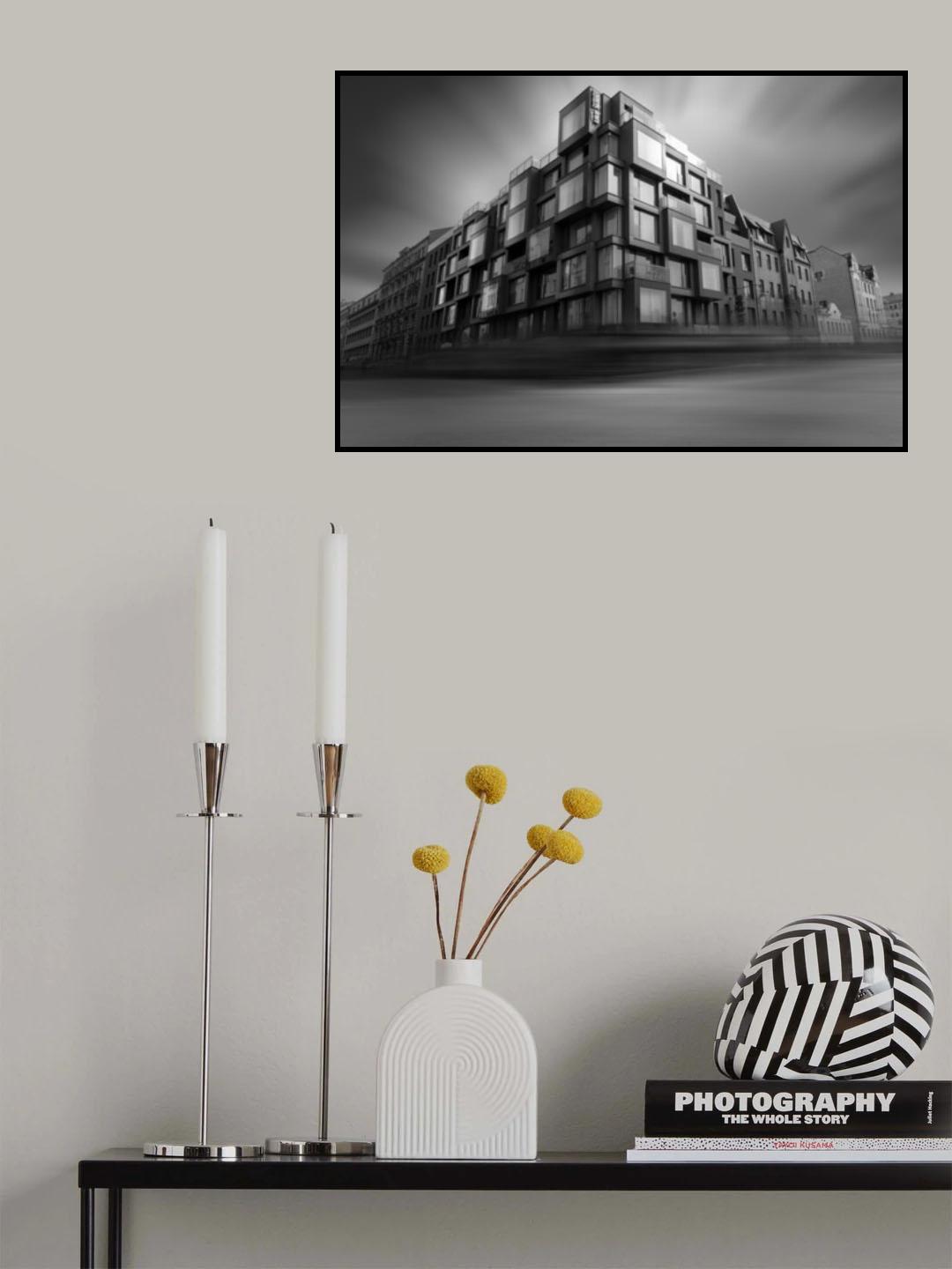 Cubic building Poster och Canvastavla
