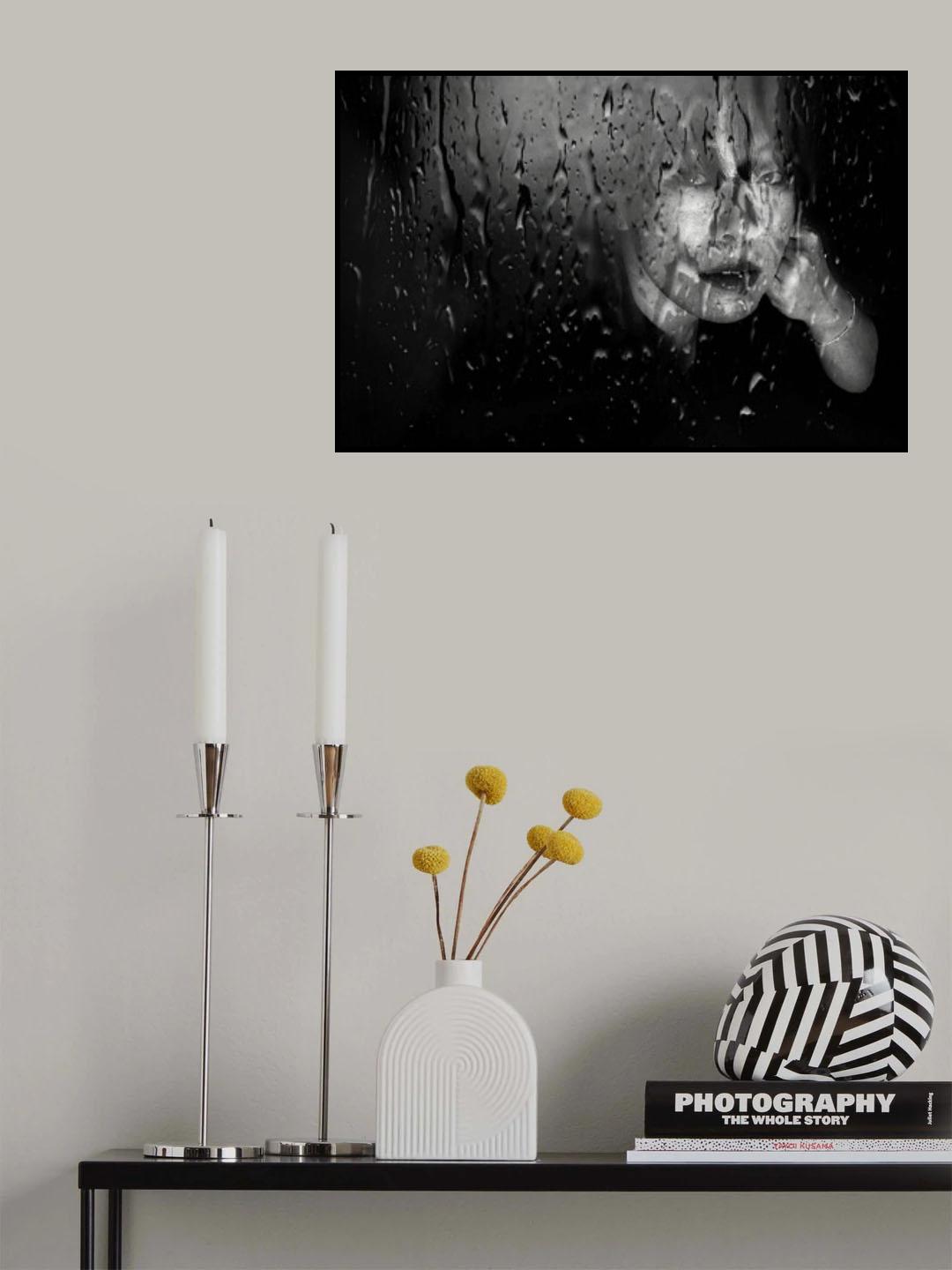 Rainy days Poster och Canvastavla