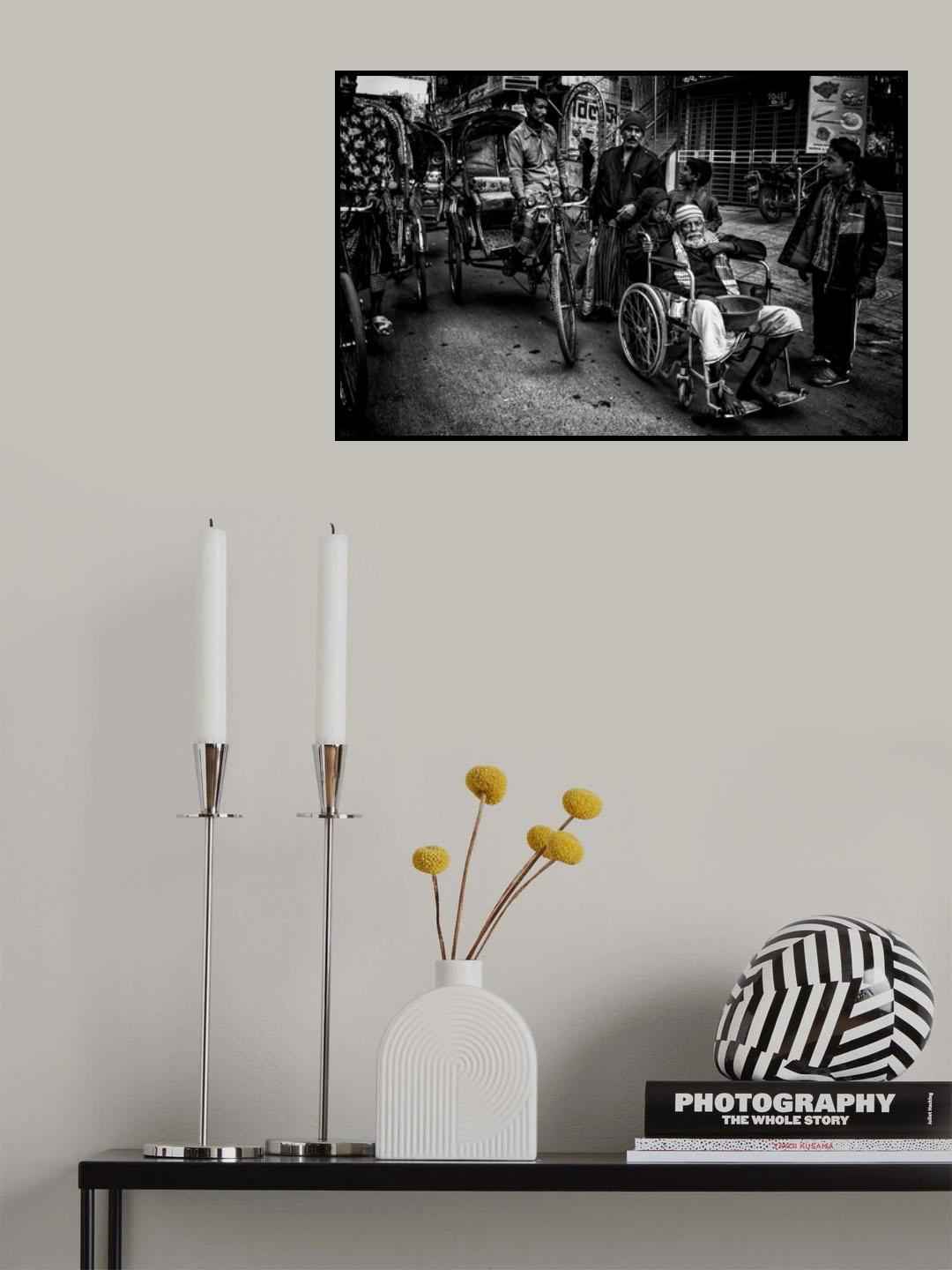 In the streets of Bangladesh-V Poster och Canvastavla