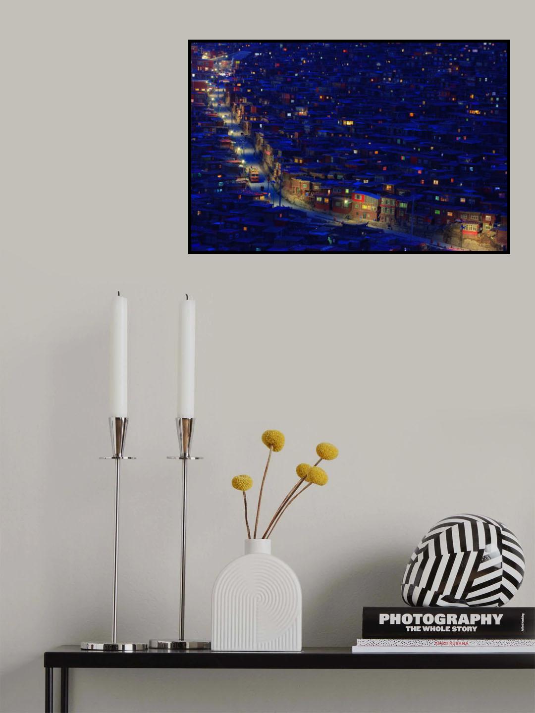 Larung Gar Poster och Canvastavla