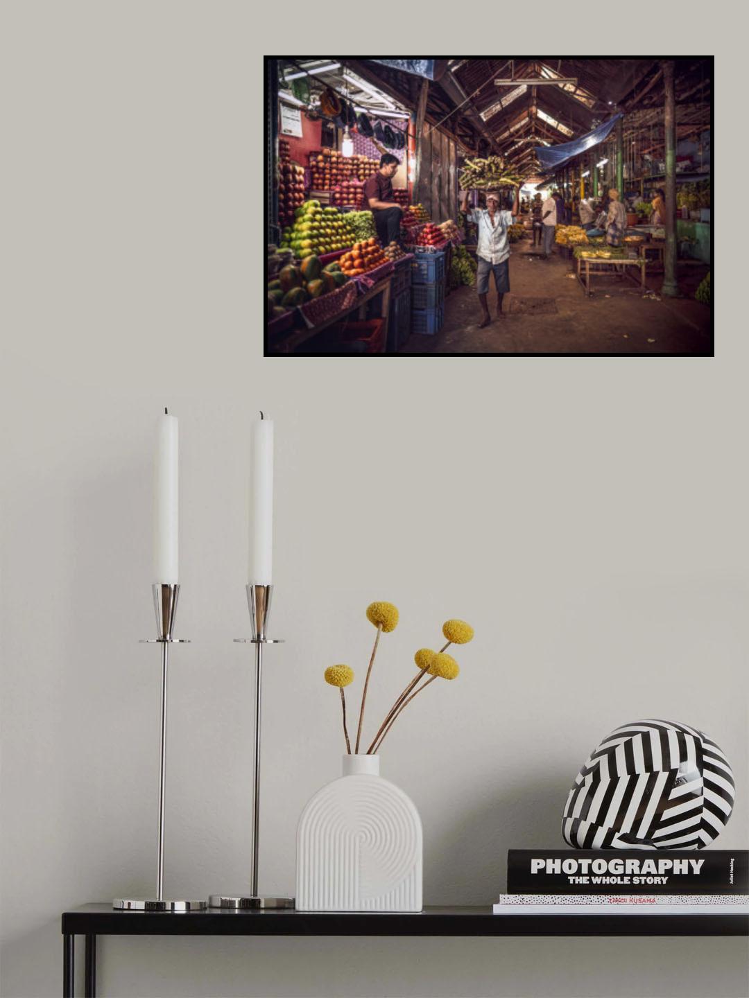Banana's market Poster och Canvastavla