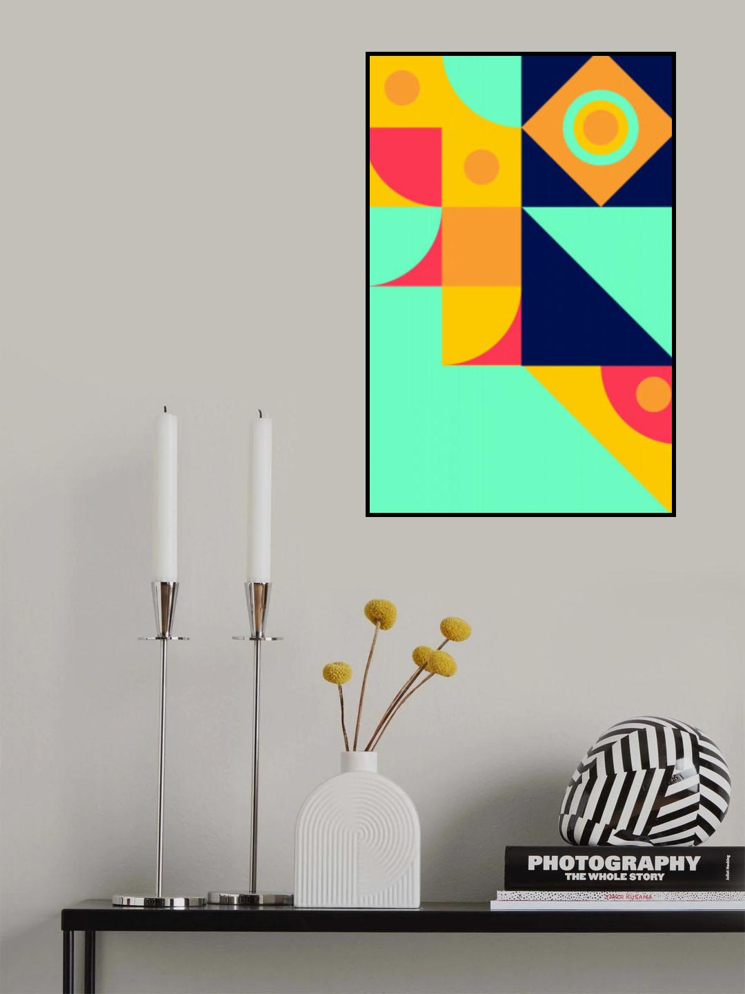 Bold Bauhaus Series #4 Poster och Canvastavla