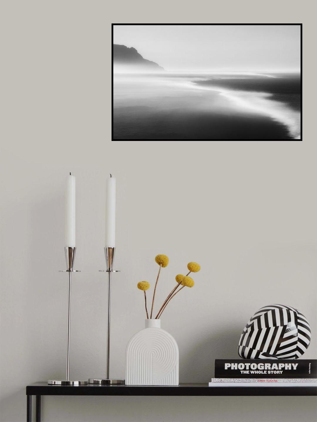 waves and curves Poster och Canvastavla