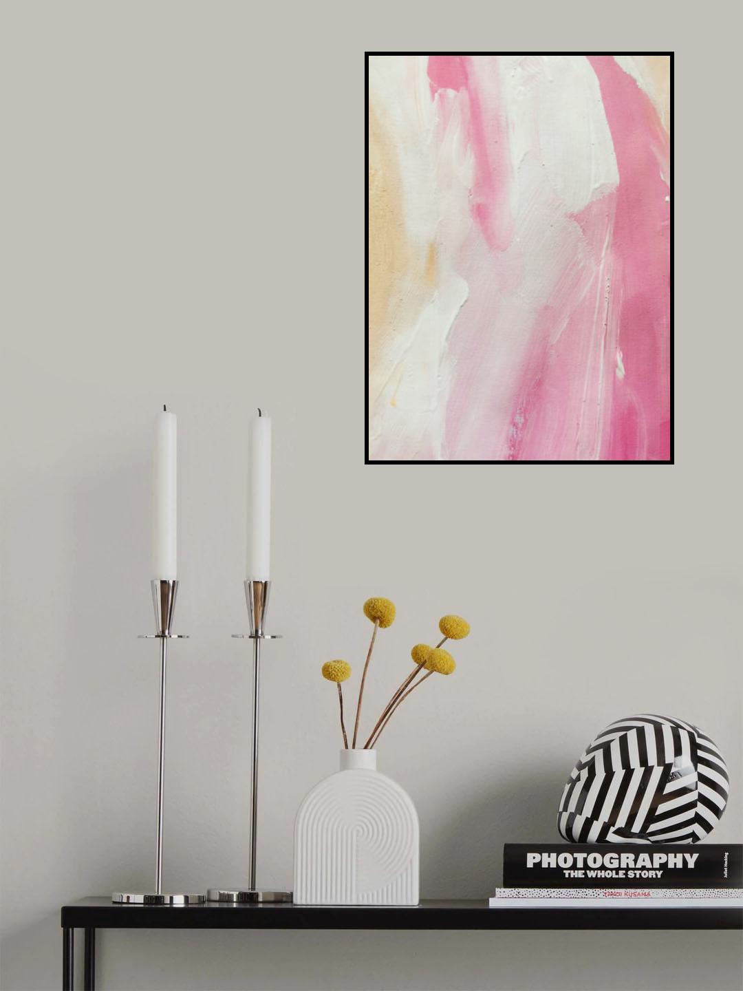 Abstract 17 Poster och Canvastavla