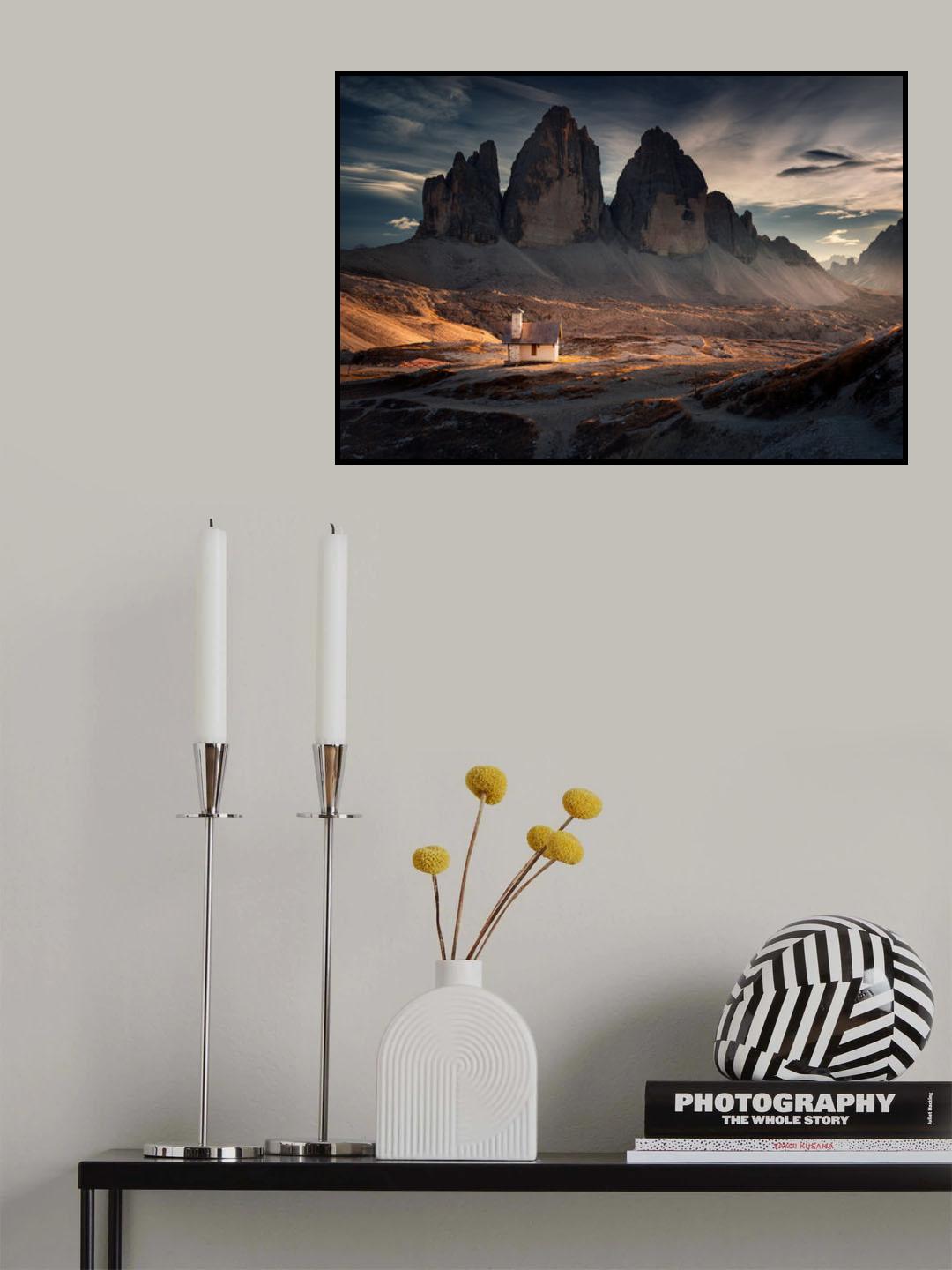 Tre Cime Poster och Canvastavla