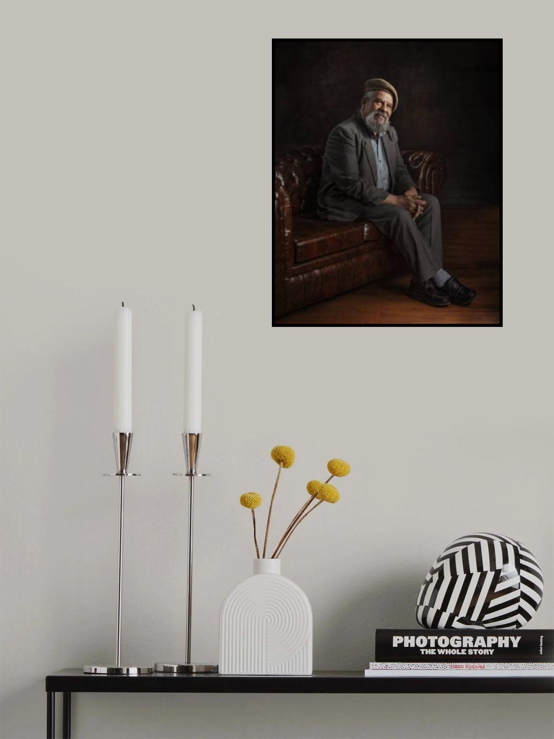 Writer Poster och Canvastavla