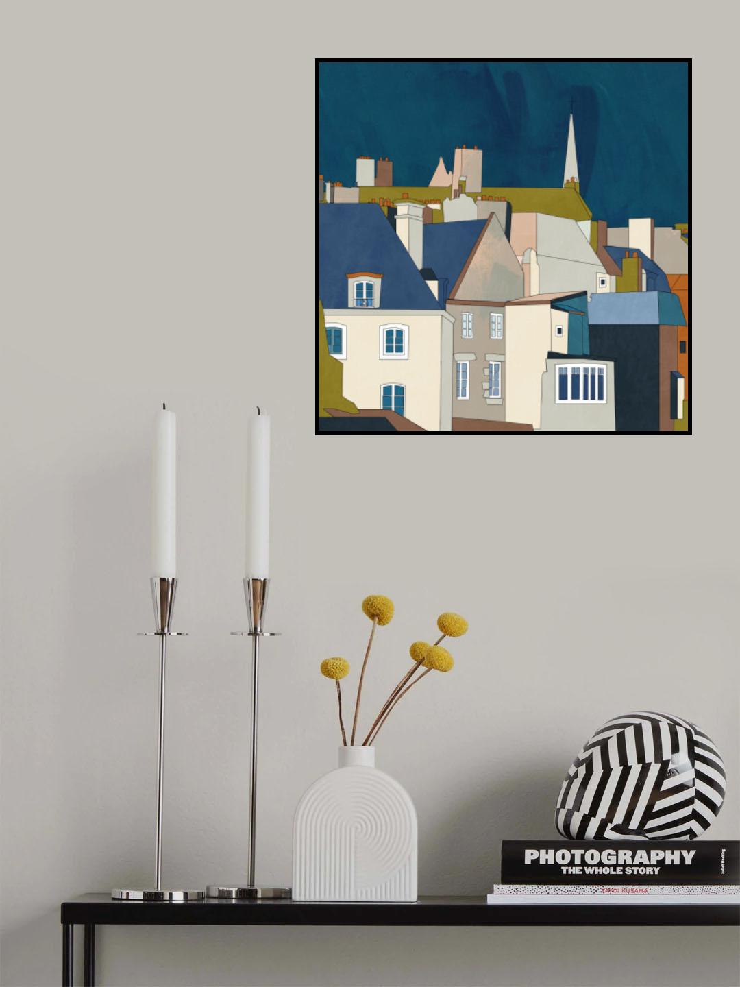 Saint Malo Kopie Poster och Canvastavla