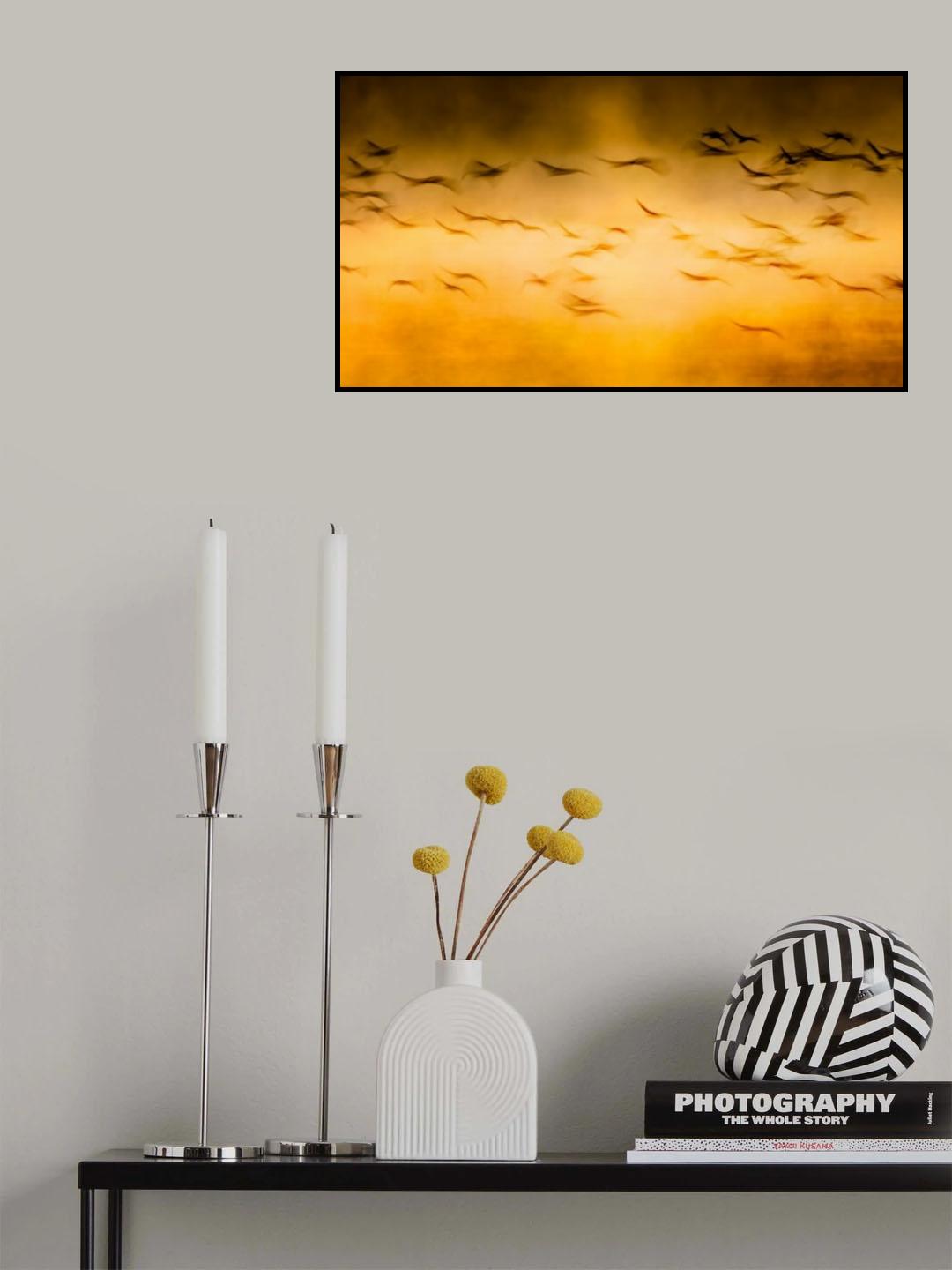 Spirit of Light Poster och Canvastavla