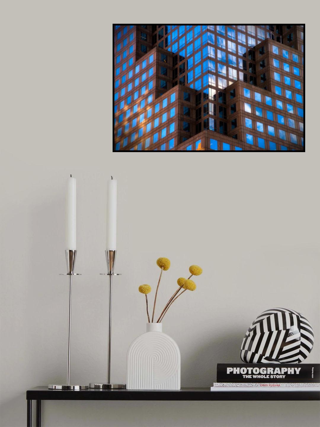 BLUE Poster och Canvastavla