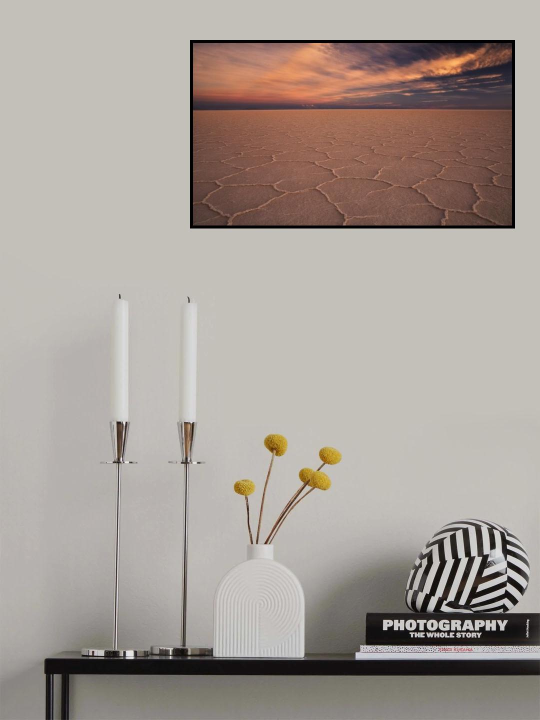 Solar de Uyuni Poster och Canvastavla