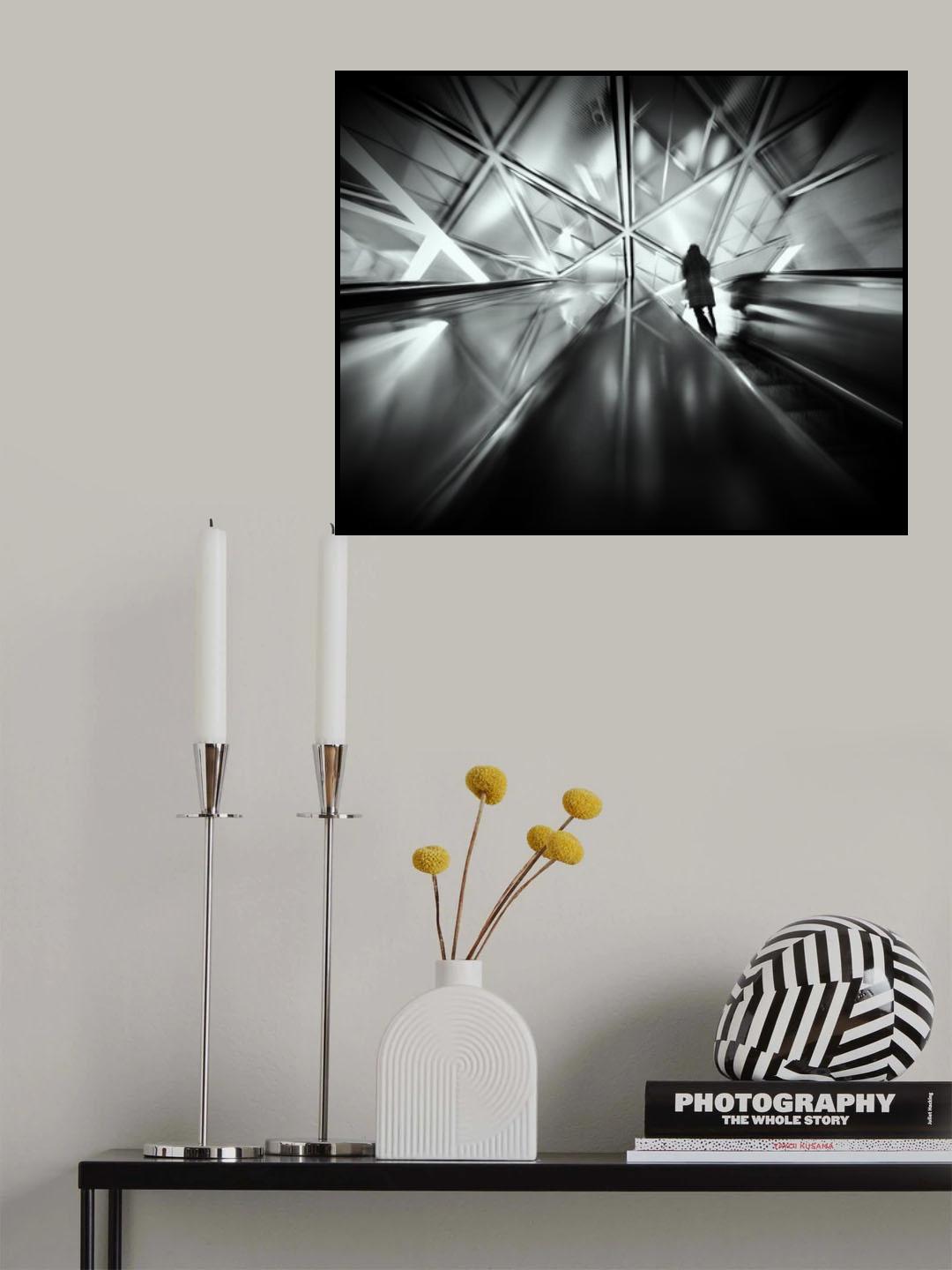 Moscow metro - crystal Poster och Canvastavla