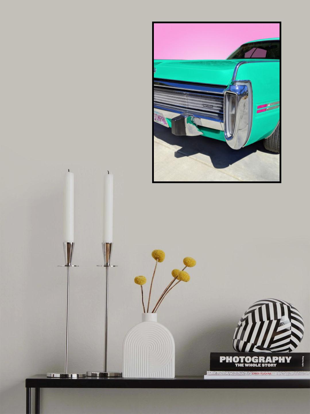 Mint Green 73 Imperial Poster och Canvastavla