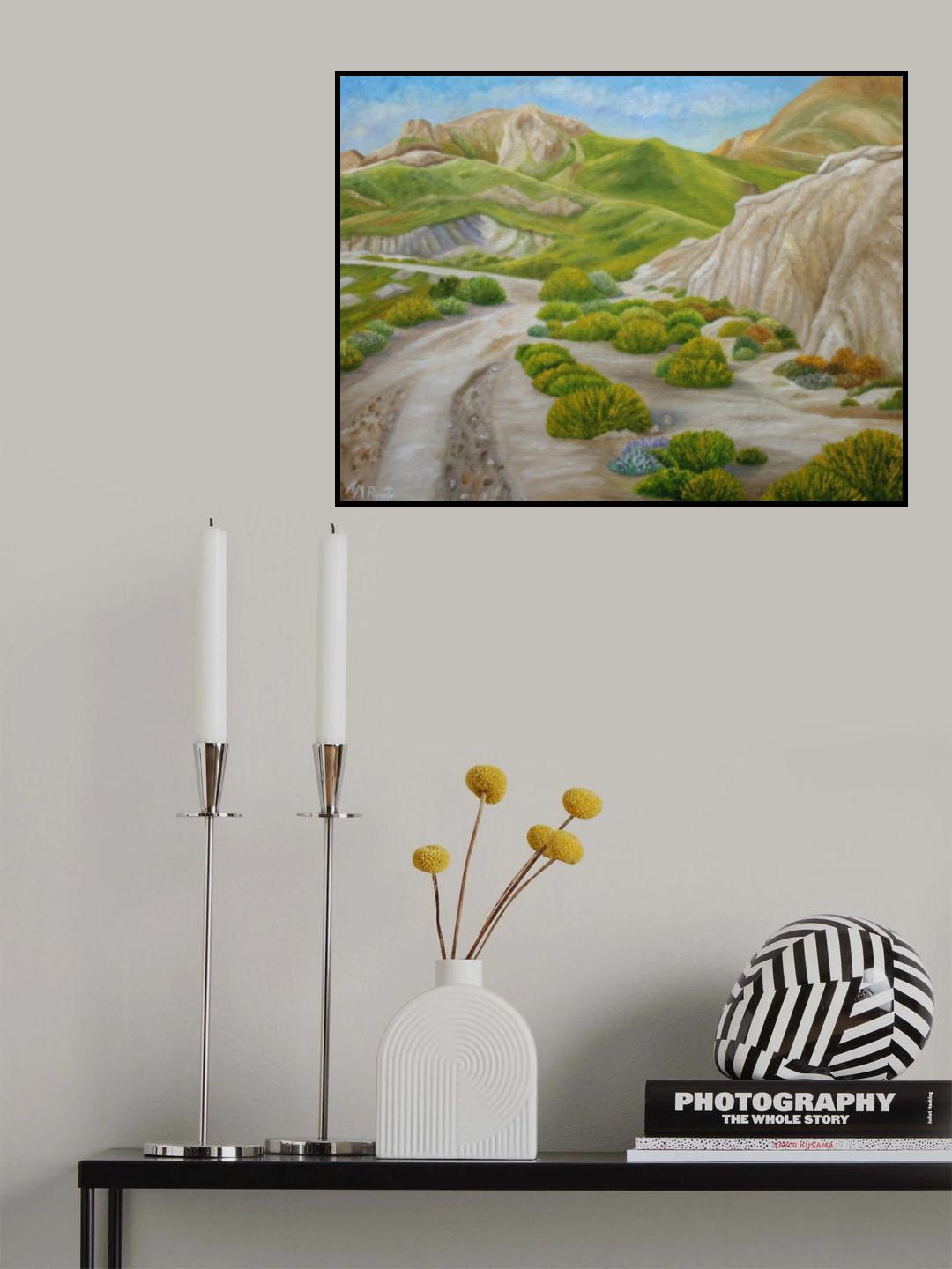 Least Walked Tracks Poster och Canvastavla