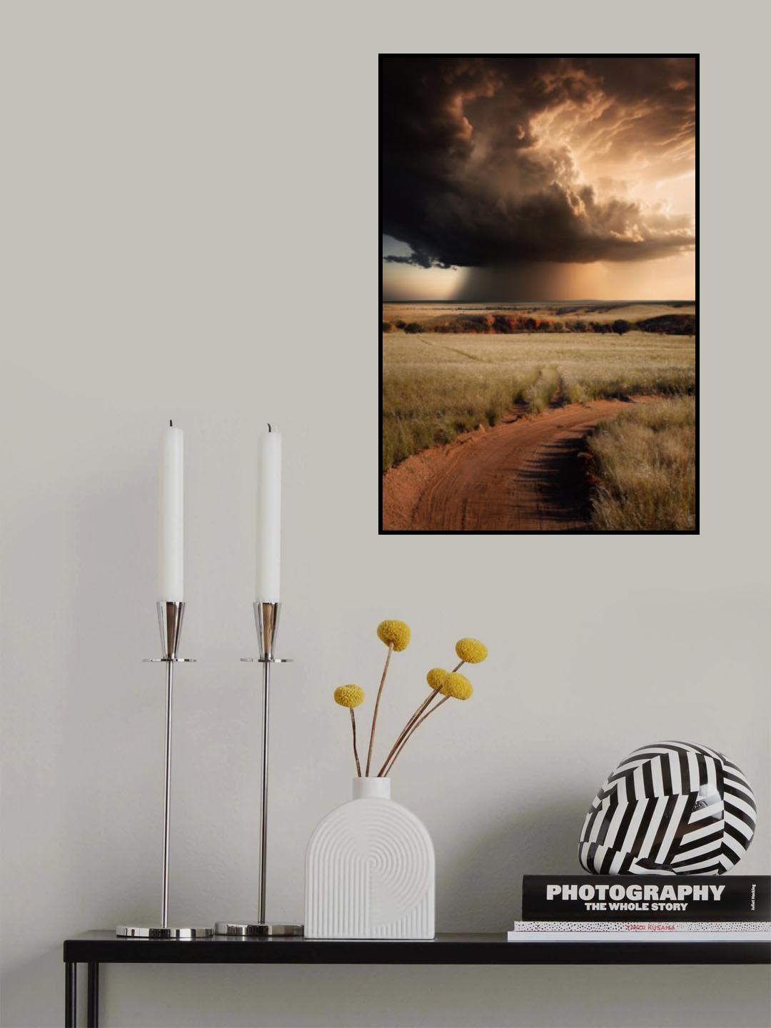 SavannaClouds Poster och Canvastavla