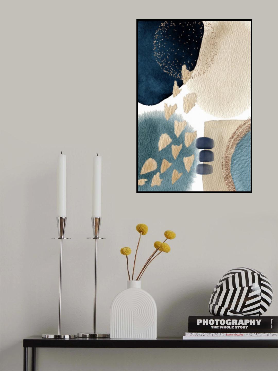 Blue Beauty-1 Poster och Canvastavla