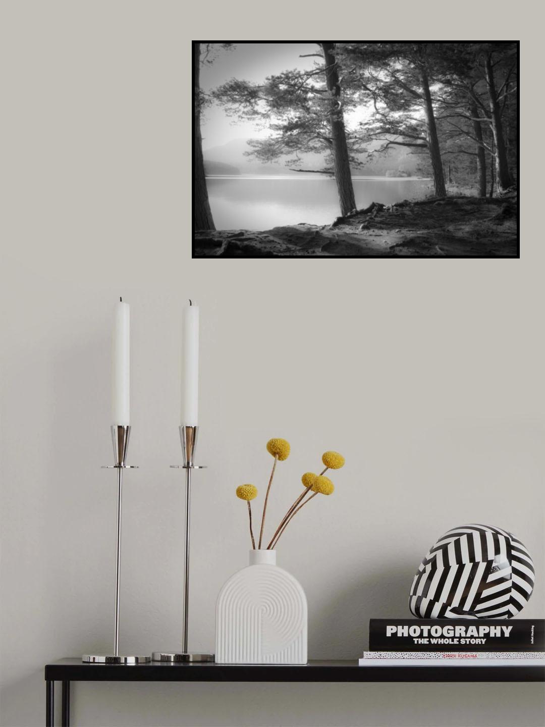 Loch an Eilein Poster och Canvastavla