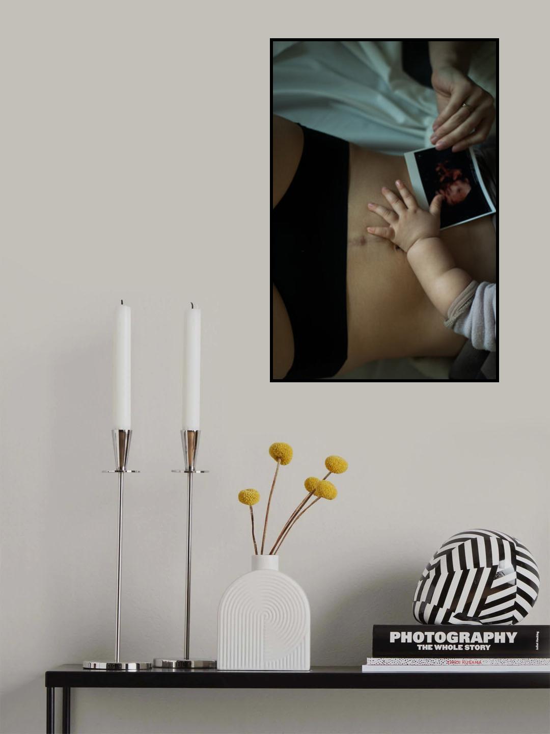 First birthday Poster och Canvastavla
