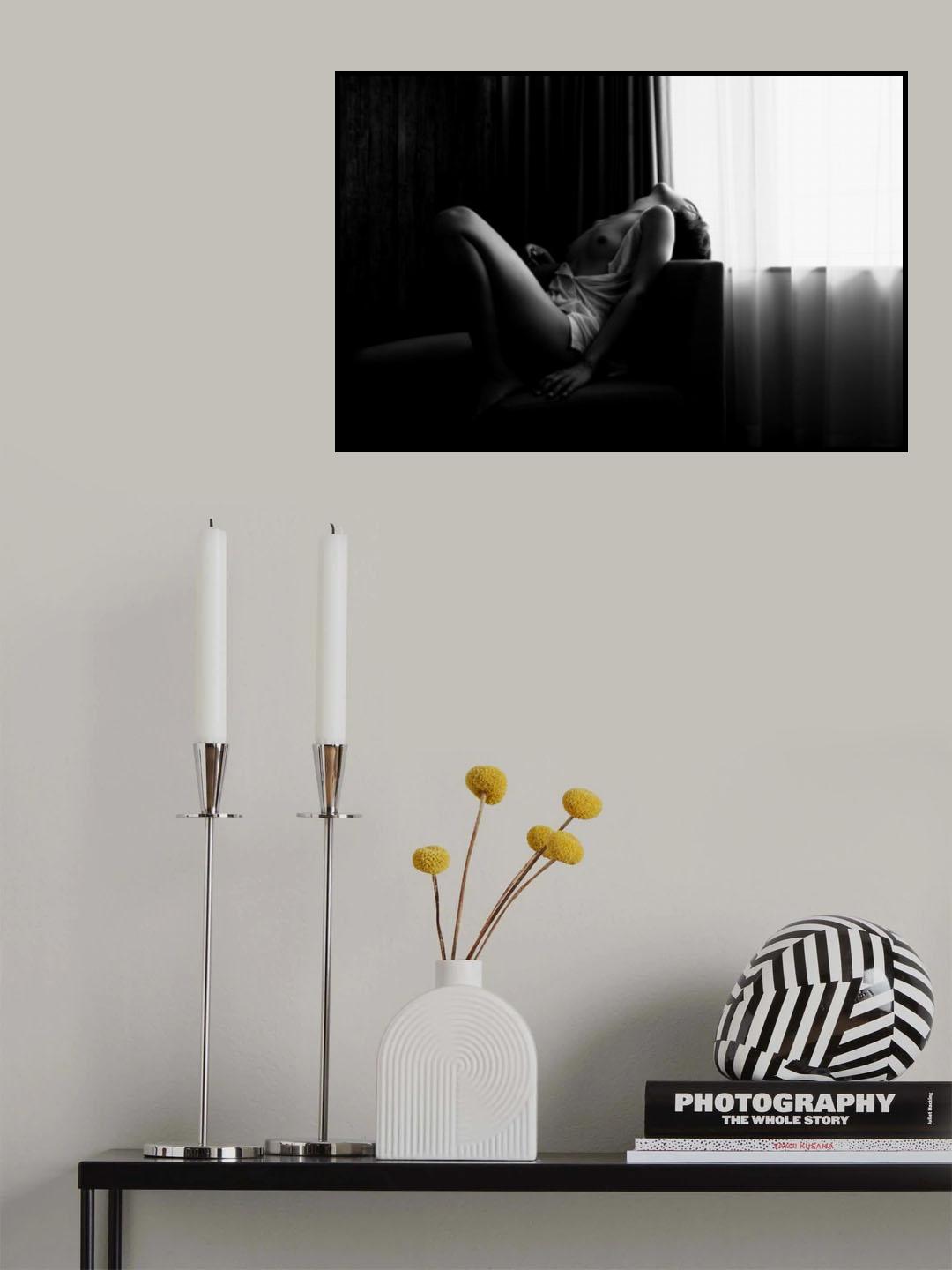 Afternoon Girl Poster och Canvastavla