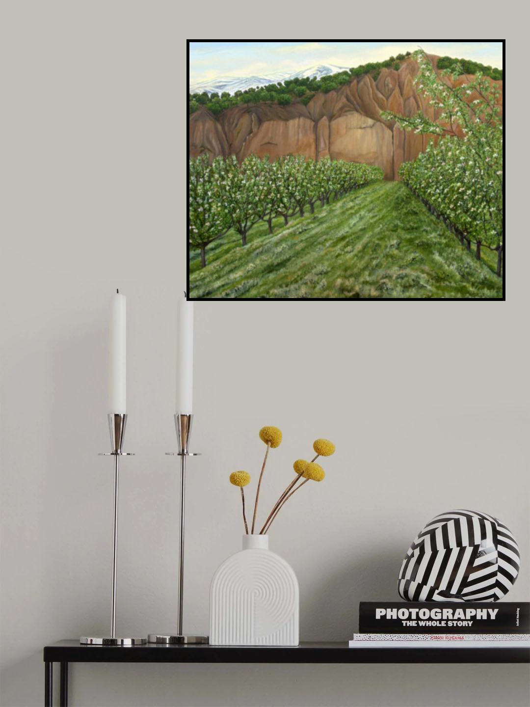 Quince Trees Poster och Canvastavla