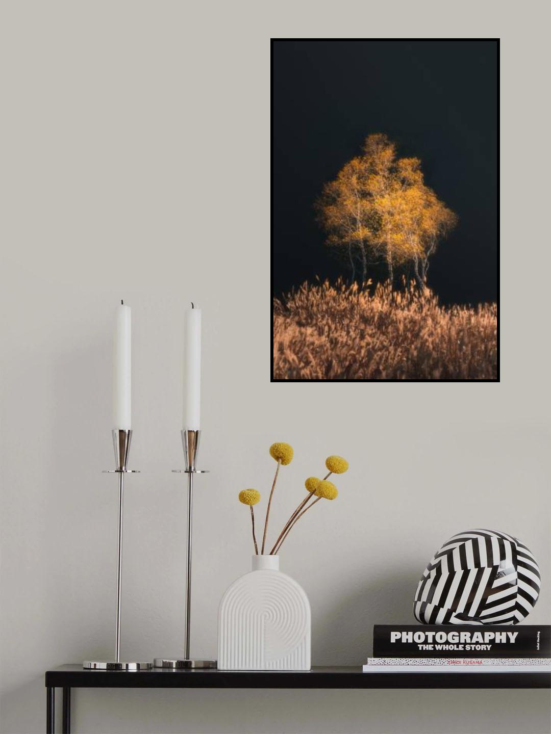 Burning like fire Poster och Canvastavla