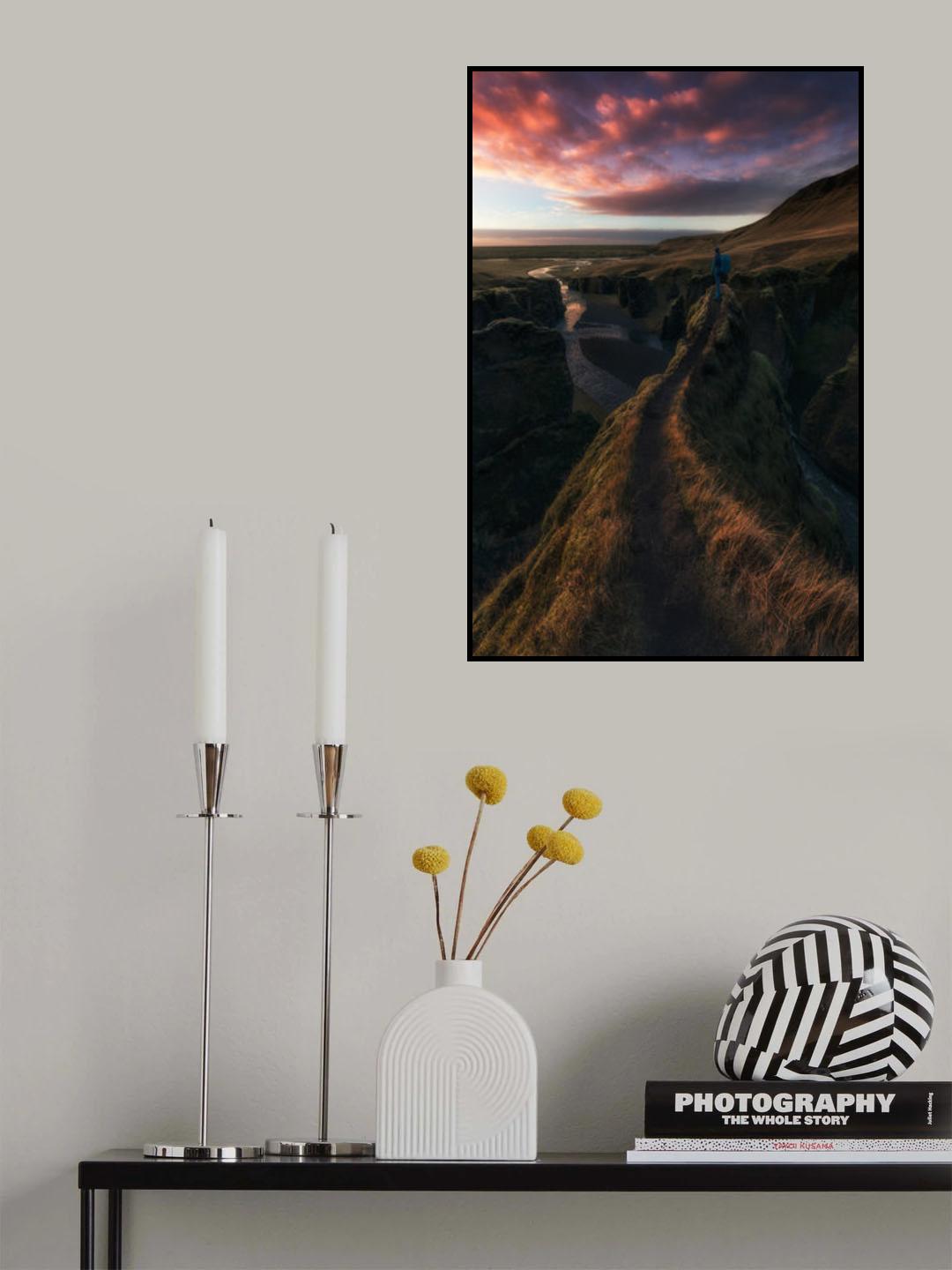 Climb Poster och Canvastavla